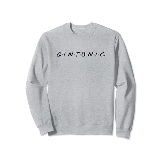 Gráfico clásico para amantes del cóctel de receta gintonic Sudadera