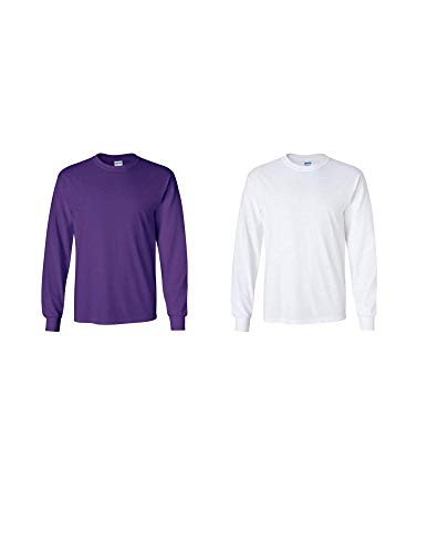 Image of Gildan Men's Ultra Cotton Long Sleeve T-shirt, Style G2400