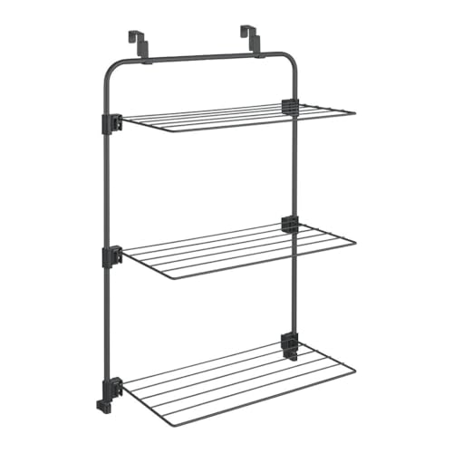 Metaltex-Secador de Ropa Gale para Puerta,Color Negro, Colada 11 ...