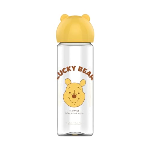 Image of MINISO Winnie the Pooh Collection Plastic Cool Water Bottle (500mL)