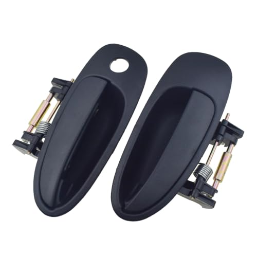 Poignée porte extérieure robuste pour Toyota Avensis 1997-2003 finition noire mate