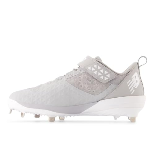 New Balance New Balance Men's FuelCell 4040 V8 Metal Baseball Shoe, Team Away Grey/White, 10 M