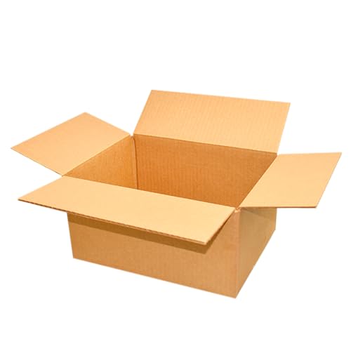 Warm Fortune 12x9x6 5 Count Corrugated Shipping Boxes Cardboard Paper Boxes Shipping Boxes, Mailing, Packing, Packing and Storage