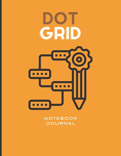 DOT GRID NOTEBOOK FOR DESIGNERS: Dot Grid Notebook for Designers: Large Dot Grid Notebook/Journal, for Design, Drafting, Technical Drawing, ... & Dot Journaling. (Dot-Matrix Series)