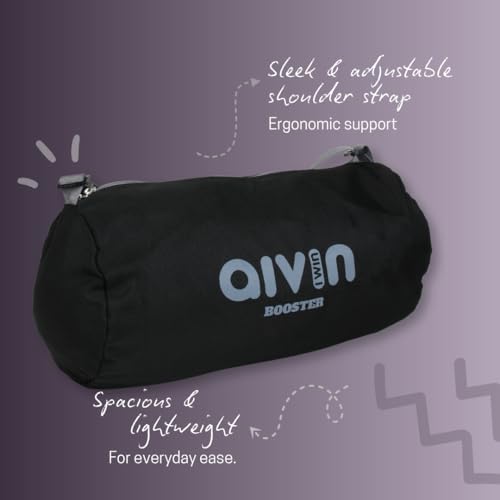Image of Aivin Booster Duffle Bag | Gym Bag for Men | Adjustable Shoulder Sports & Fitness Bag