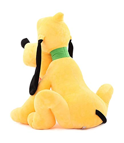 Image of Tickles Cartoon Pluto Stuffed Soft Plush Animal Toy Birthday Gifts (Color: Yellow Size: 20 cm Small Size)