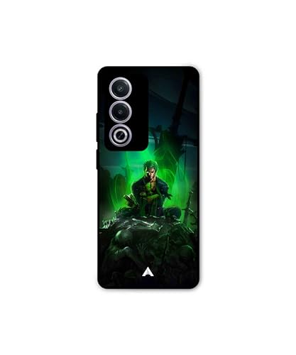 Image of Premium Anime 1 Case for Oppo A3 pro (Glossy Finish) Soft-Touch Metal TPU Back Cover, Shockproof, Designer, Aesthetic Mobile Phone Case