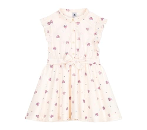 Robe sans manches fille Petit Bateau contre la chaleur habit de coton hypoallergénique
