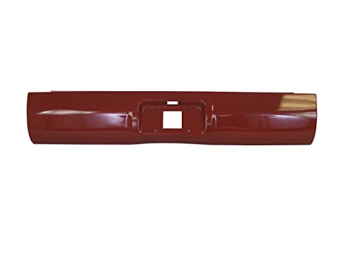 Painted Flame Red Rear Steel Roll Pan 1994-2001 Dodge Ram 1500 / 1994-2002