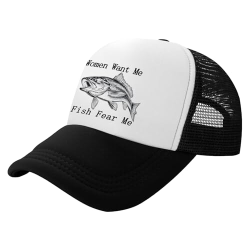 Image of Funny Trucker Hats,Trucker Hat Baseball Cap for Women Snapback Adjustable Hat Humor Gift Men