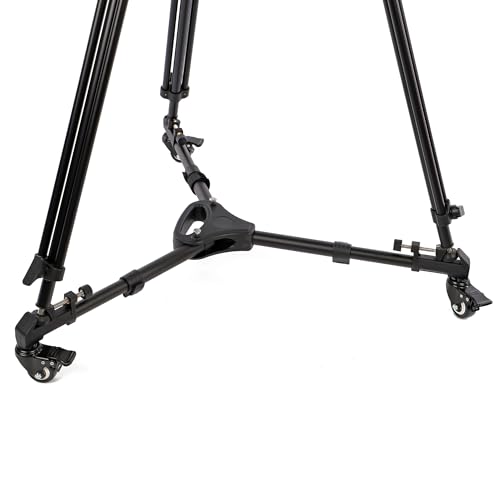 ayex Stativwagen Rollwagen Stativdolly aus Aluminium bis 18kg Tragfähigkeit