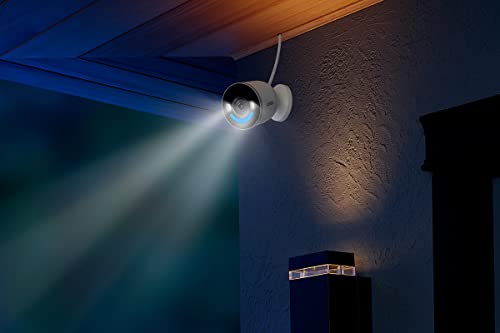 Lorex 4K Spotlight Indoor/Outdoor Wi-Fi 6 Technology Security Camera - With Smart Security Lighting For House, Apartment Or Business - Wi-Fi Cameras For Home Security (White) #TOP3