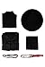 ELOOGOOKIN Demon Hunter Costume Jinu Cosplay Outfits Coat Black Suit rt Pant Belt Hat Halloween Costumes (B, 110)