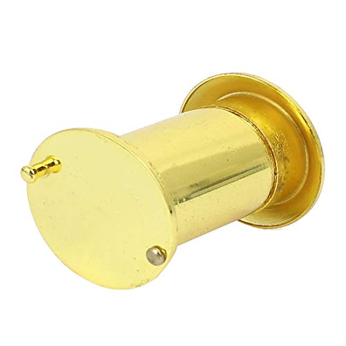 Mirilla de puerta con diámetro 26mm, ángulo de visión de 220 grados, tono dorado, marca Lon0167 miniatura 3