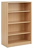MAJA-Möbel 1833 5531 Regal, Buche-Nachbildung, Abmessungen BxHxT: 72,2 x 112,2 x 35 cm
