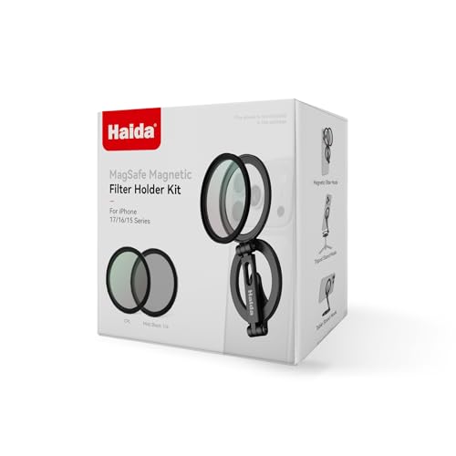 Kit filtre magnétique Haida iPhone idéal pour réussir vos vidéos de voyage et portraits