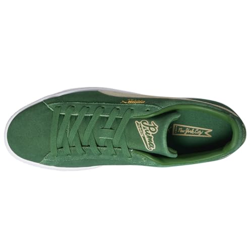 PUMA Womens Suede Classics Xxi Flagish Lace Up Sneakers Shoes Casual - Green4