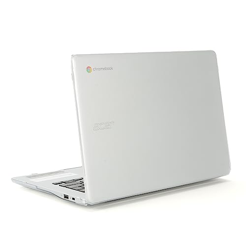 mCover Étui uniquement compatible avec les ordinateurs portables Acer Chromebook 314 CB314-2H C922 C922T Series 2021 ~ 2023 (ne convient pas aux autres modèles Acer) - Transparent