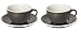 Produktbild Loveramics - Egg Cappuccino Tasse mit Untertasse - 2er Set - 250ml - Schießpulver