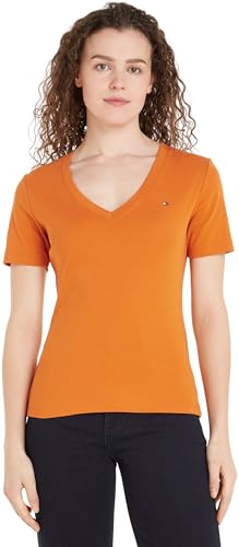 Tommy Hilfiger Camiseta de Manga Corta Mujer New Slim...
