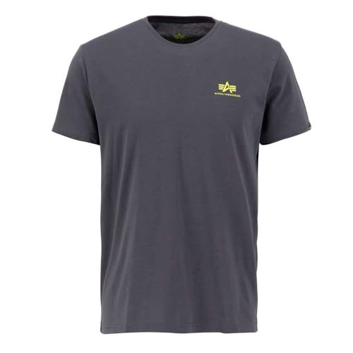 Alpha Industries Backprint T T-Shirt für Herren Vintage Grey – Ansicht 1