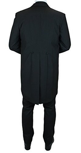 Historical Emporium Men's Traditional Tuxedo Cutaway Coat4