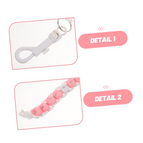 Pulsera marcador manual para golf rosa miniatura 3