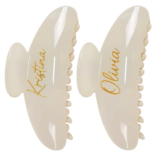Fermaglio For Capelli Personalizzato, Fermaglio For Capelli Con Nome Personalizzato Inciso, Regalo For Damigella D'onore, Regalo Di Nozze