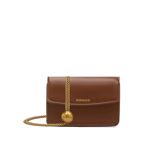 Image of Miraggio Jackie Micro Bag | Mini Bags For Women | Soft-Shine With Sling Chain | Gift Items For Woman