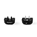 Dogwidgets DW-3 with motion sensor replacement collar with black strap