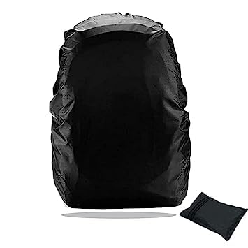 AASTIK SALES Heavy Waterproof Nylon Rain/Dust Proof Cover with Pouch for Backpack Rain Waterproof Cover for School/Laptop Bags Rain-Guard, Elastic for Trekking/Camping Luggage Bag Covert