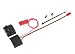 Traxxas Connector, Power tap (with Voltage Sensor)/ Wire tie/ 2.6x8 BCS (2)