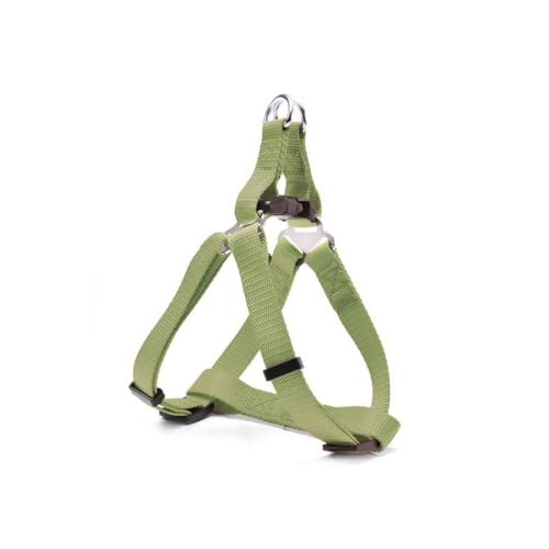 Record - Pettorina per Cani - X-Style con Fibbia in Metallo a Farfalla – Realizzata in Nylon Morbido - Taglia XL - Circonferenza 53-81 cm- Colore Verde