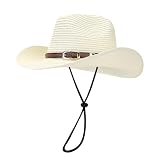 Generisch Gewachster Regenhut Sommerhut im Cowboy-Stil, für den Strand, lässiger Sonnenhut für...