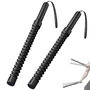 Corde de bataille, 2pcs Cordes de bataille pour gymnase à domicile, cordes de bataille pondérées sans cordure, corde d&rsquo;exercice noire portable professionnel pour entraînement de la force de gymnase à