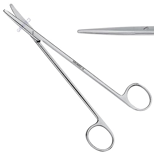 Image of Gromed Metzenbaum Scissors /Tonsil Dissecting Scissors, Blunt x Blunt Blades - Stainless Steel (Straight, 6 inch)