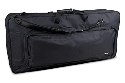 Imbottitura ad Alta Densità da 5 mm per una Sicurezza Massima: Con un'imbottitura in schiuma ad alta densità da 5 mm, la tua tastiera è ottimamente protetta da urti e cadute. Questa borsa è progettata per trasportare il tuo prezioso strumento in modo sicuro e affidabile.