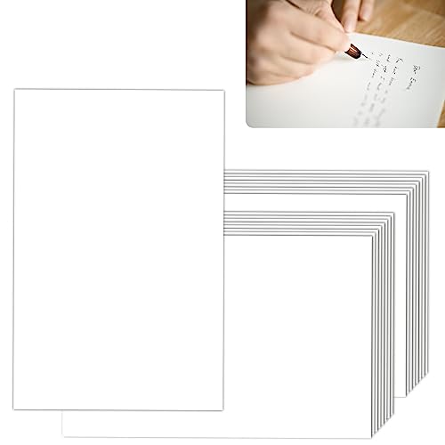 PATIKIL Aquarellpapier Postkarten – 50 Blätter, 100% Baumwolle, 300 GSM