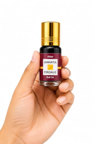Image of Formless Jannatul Firdaus 3ml Attar Unisex - Premium Traditional Fragrance Oil, Long Lasting Alcohol-Free Perfume, Fresh Green Floral Musky Scent, Pocket Size Roll-On, Daily Wear & Special Occasions
