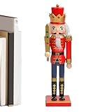 di Natale, ornamento in legno, statuetta decorativa per portico all'aperto e al chiuso, per feste, casa, vacanze