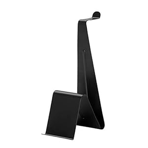 Ikea Steel Tabletop 15 x 8 x 27 cm Headset/Tablet Stand (Black)