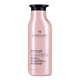 Pureology Pure Volume, Shampoo, For Flat, Fine, Colour-Treated Hair, Adds Weightless Volume, Vegan Formulas, Sulphate Free for a Gentle Cleanse