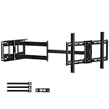 HCMOUNTING Long Arm TV Wall Mount for 42-80 inch TVs, Full Motion TV Mount with 43 inch Extension...