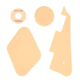RiToEasysports Jeu de plaques de Protection pour Guitare, Plaques Set Cache de Protection pour Bague de commutateur… - Les Beatles, Paul McCartney, John Lennon, RIngo Starr, George Harrison RiToEasysports Jeu de plaques de Protection pour Guitare, Plaques Set Cache de Protection pour Bague de commutateur… – Image 5