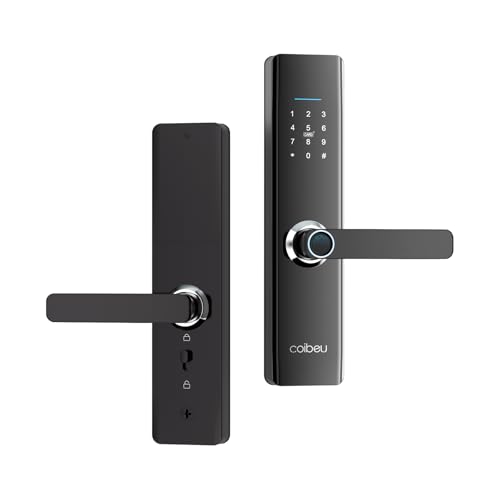 Fechadura Digital Inteligente com Teclado, Cartões de Proximidade...