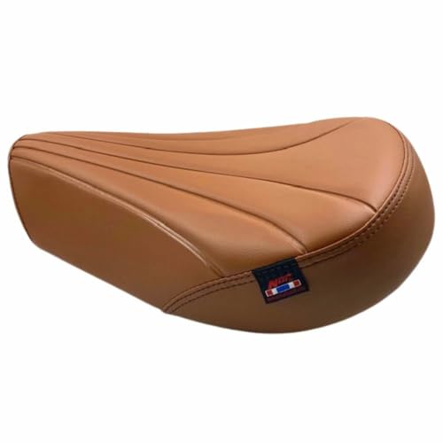 Noi Watdan z_ X[p[Ju C125p [_EpV[g[uE/J[uC] Front seat for HONDA C125[Curve Line/Brown]