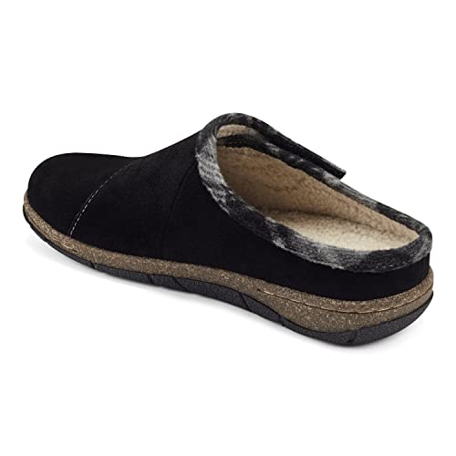 Earth Origins Women Ezra House Slipper With Slip-Resistant Sole - Black - 6.5 #TOP2