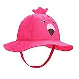 El forro absorbente es transpirable para mayor comodidad. Sombrero de verano con una correa de sujeción para asegurar que el sombrero se mantenga en su sitio cuando su pequeño se quite su sombrero o durante días de viento, no se preocupe por perder.