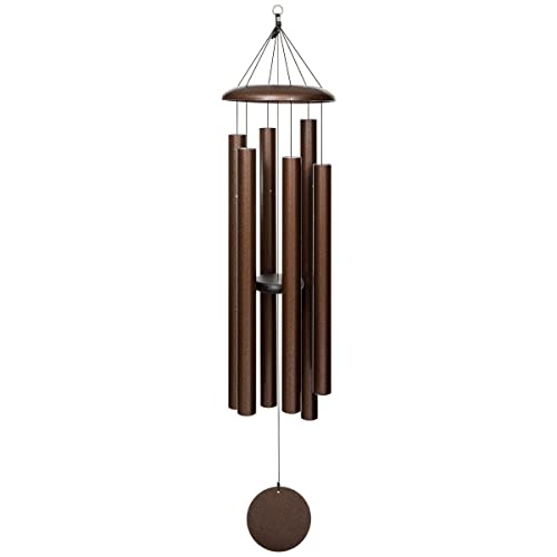 Corinthian Bells by Wind River - 60 inch Copper Vein Wind Chime for Patio, Backyard, Garden, and Outdoor Decor (Aluminum Chime) Made in The USA
