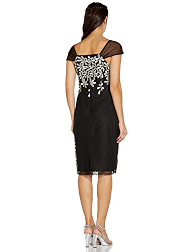 Image of Adrianna Papell Women's Floral Embroidery Sheath Dress